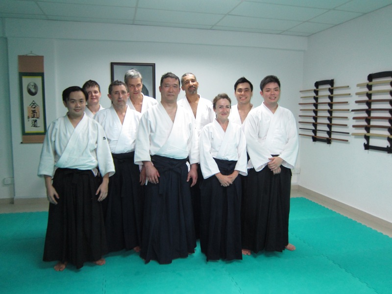Yudansha Grading with Horii Sensei at Mumei Shudan dojo
